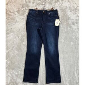 NYDJ Not Your Daughters Jeans 12 Lift‎ & Tuck Marilyn Straight Stretch NEW